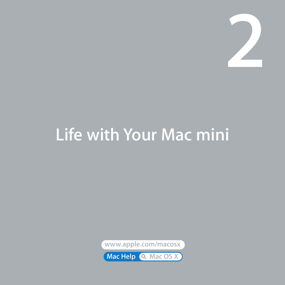 Life with your mac mini | Apple Mac mini (Mid 2010) User Manual | Page 19 / 76