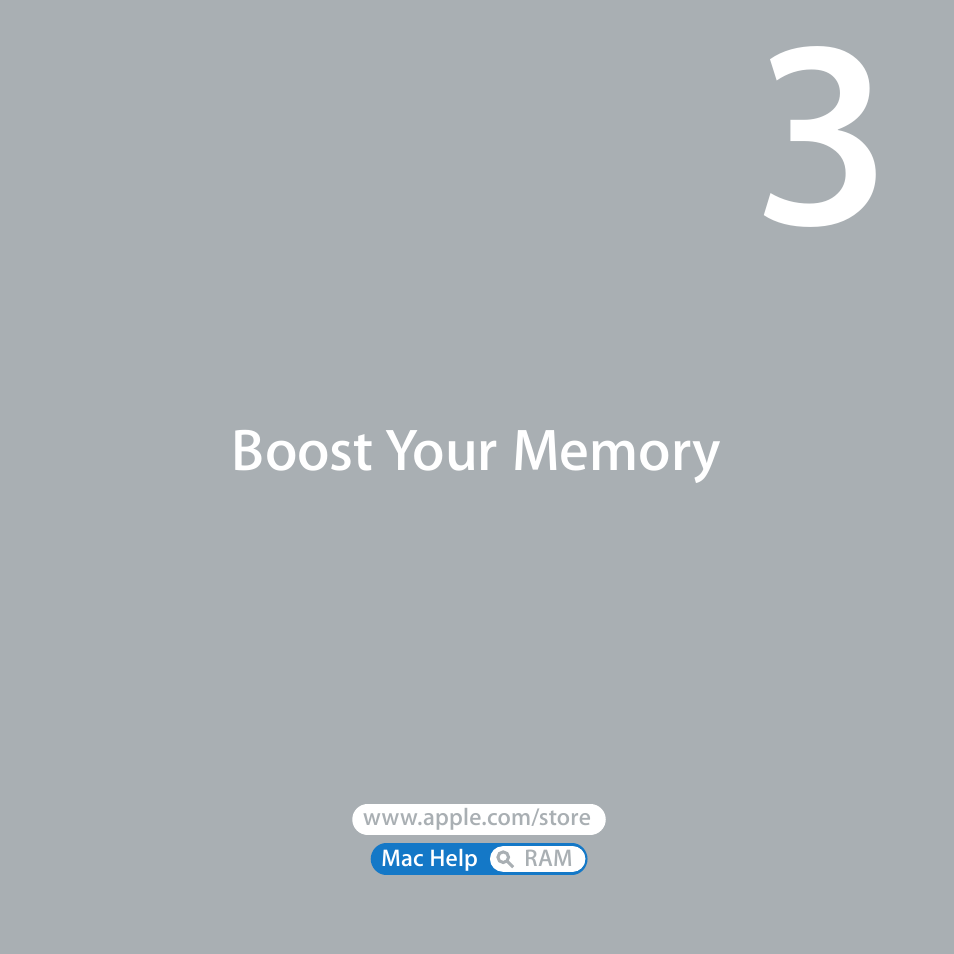 Boost your memory | Apple Mac mini (Mid 2010) User Manual | Page 31 / 76