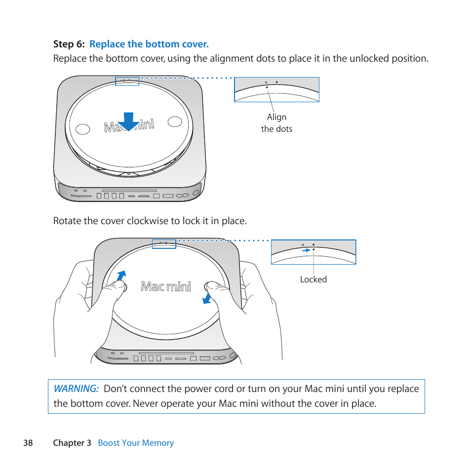 Apple Mac mini (Mid 2010) User Manual | Page 38 / 76