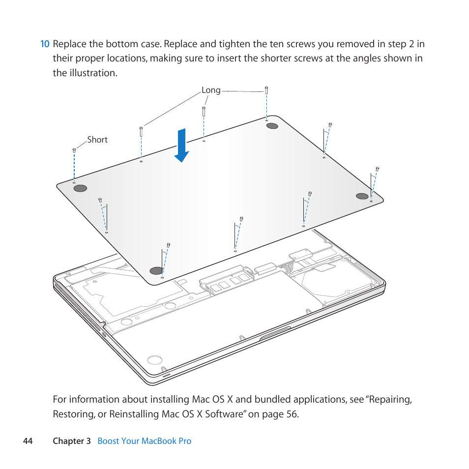 Apple MacBook Pro (17-inch, Early 2011) User Manual | Page 44 / 92