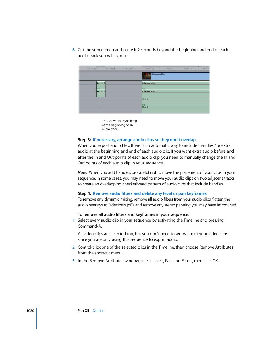 Apple Final Cut Express HD User Manual | Page 1020 / 1153