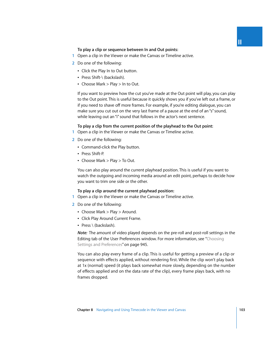 Apple Final Cut Express HD User Manual | Page 103 / 1153