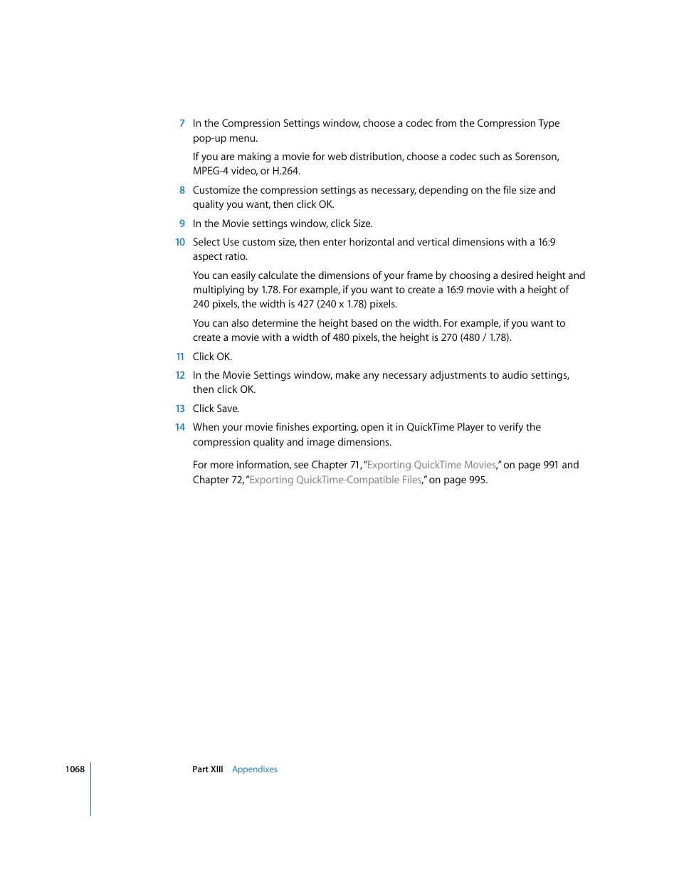 Apple Final Cut Express HD User Manual | Page 1068 / 1153
