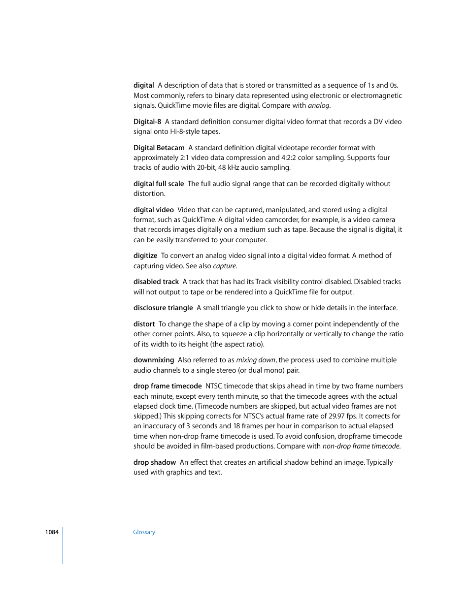 Apple Final Cut Express HD User Manual | Page 1084 / 1153