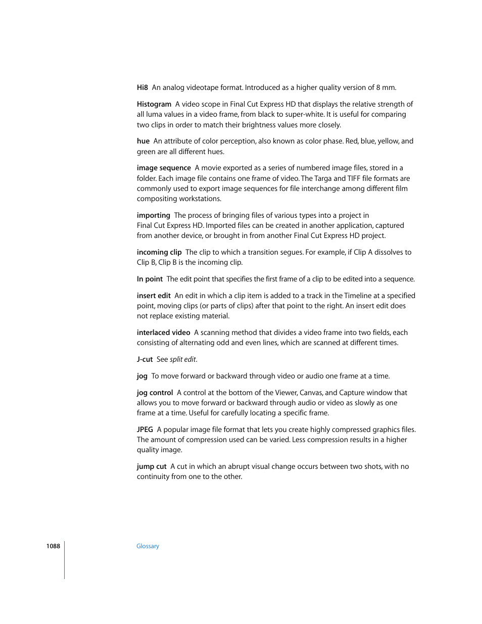 Apple Final Cut Express HD User Manual | Page 1088 / 1153