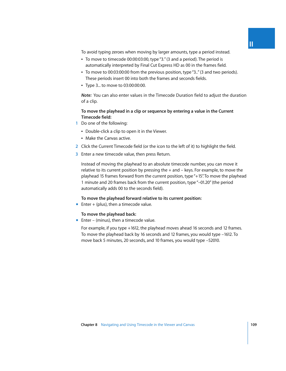 Apple Final Cut Express HD User Manual | Page 109 / 1153