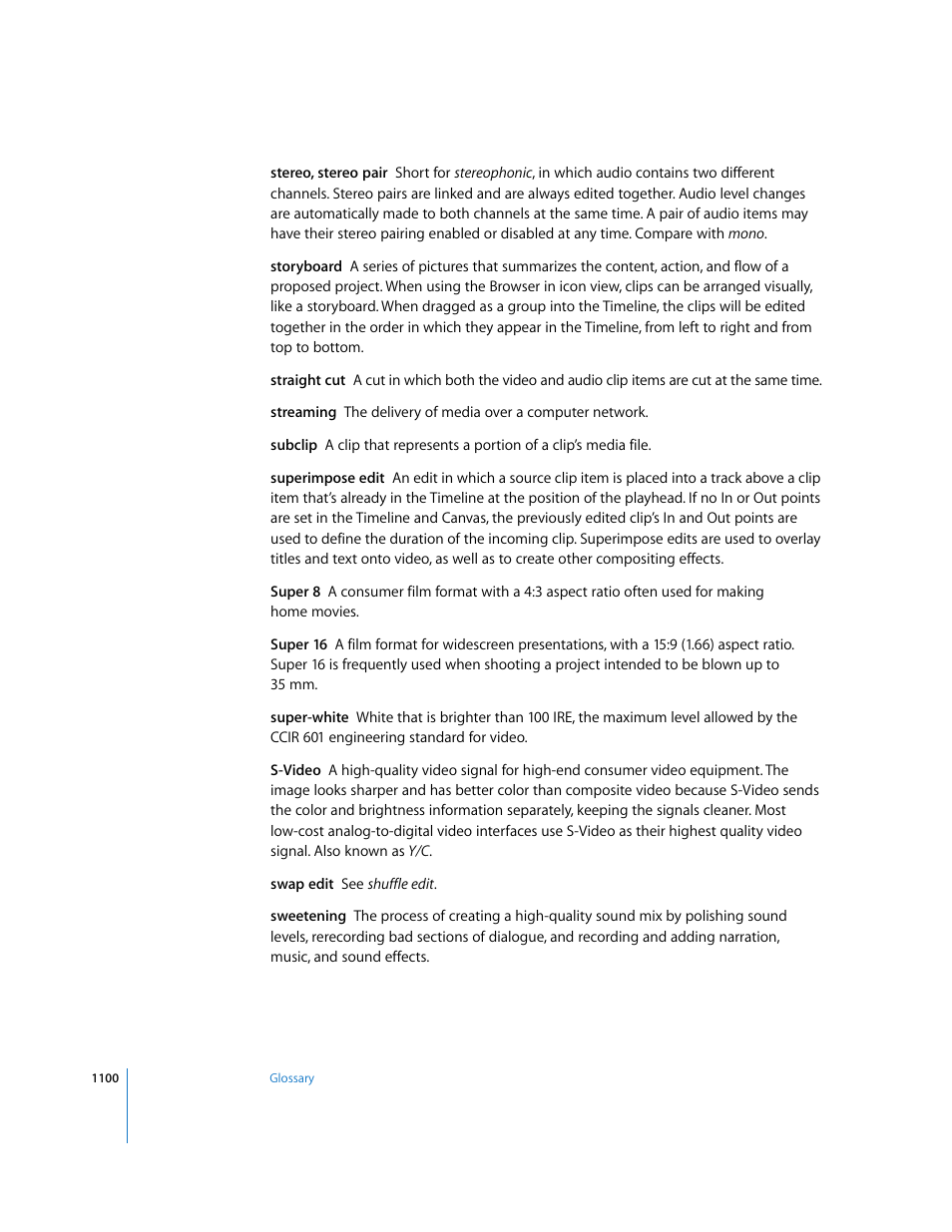 Apple Final Cut Express HD User Manual | Page 1100 / 1153