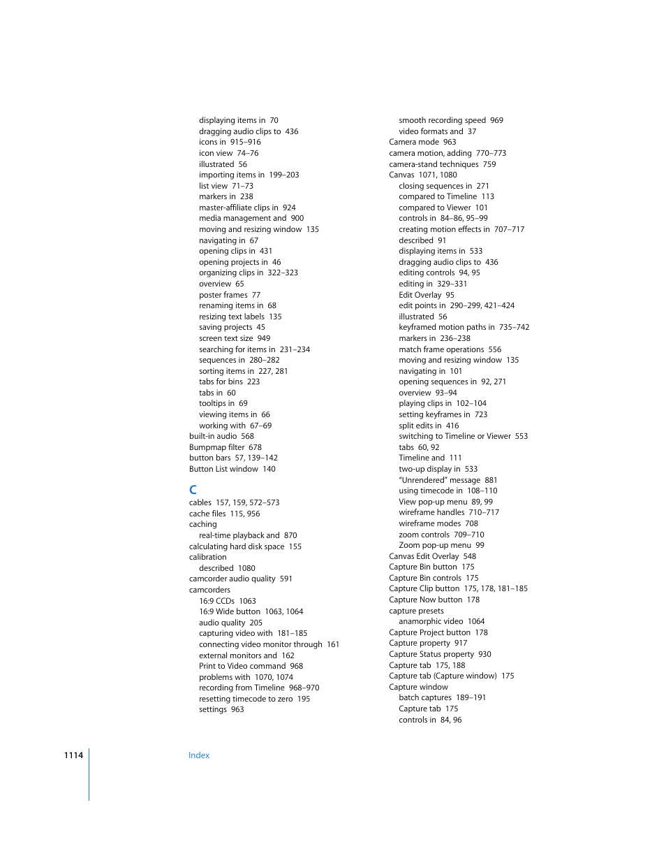 Apple Final Cut Express HD User Manual | Page 1114 / 1153