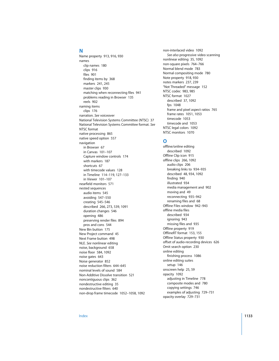 Apple Final Cut Express HD User Manual | Page 1133 / 1153
