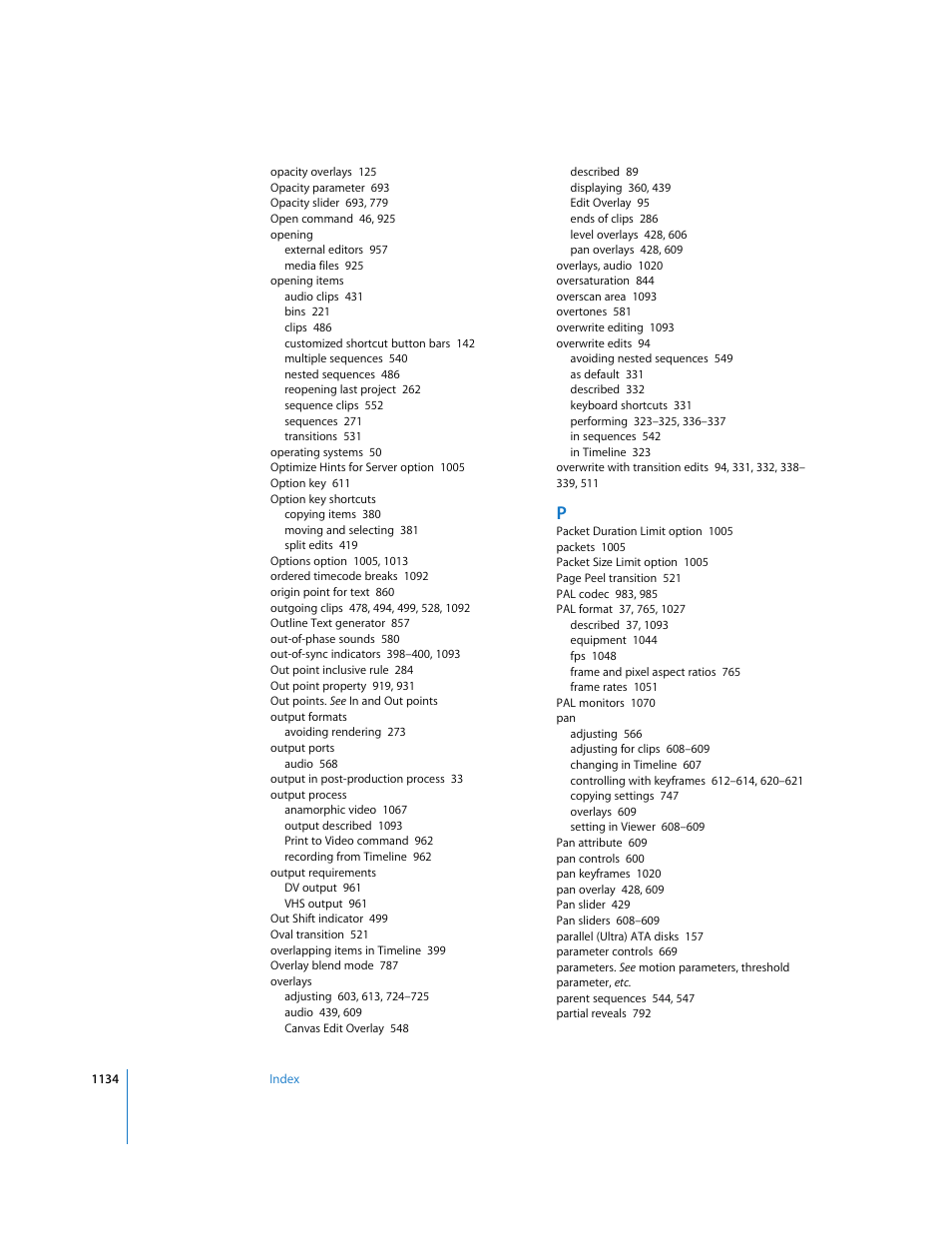 Apple Final Cut Express HD User Manual | Page 1134 / 1153