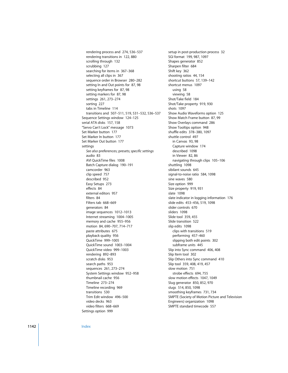 Apple Final Cut Express HD User Manual | Page 1142 / 1153