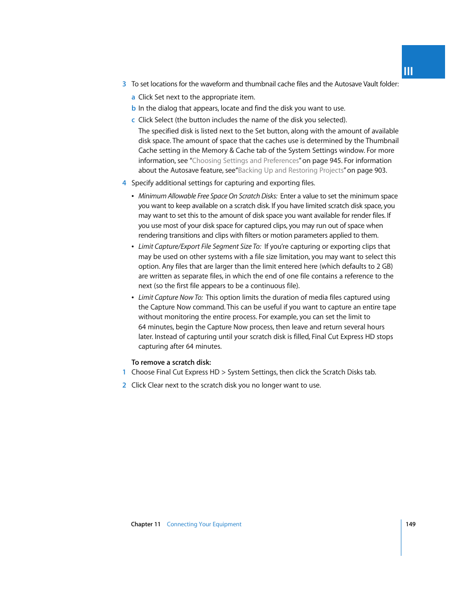 Apple Final Cut Express HD User Manual | Page 149 / 1153