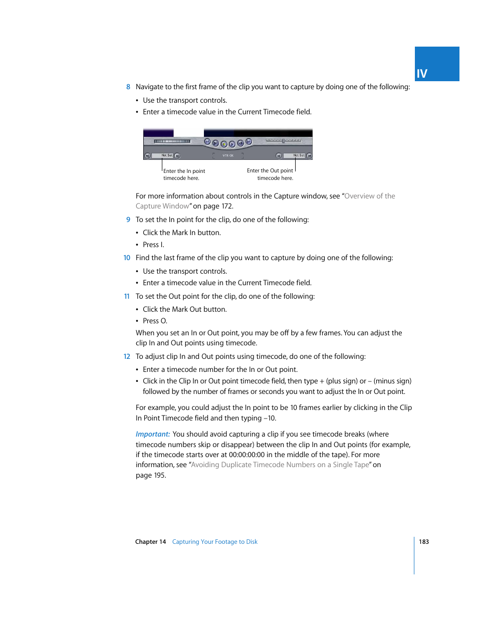 Apple Final Cut Express HD User Manual | Page 183 / 1153