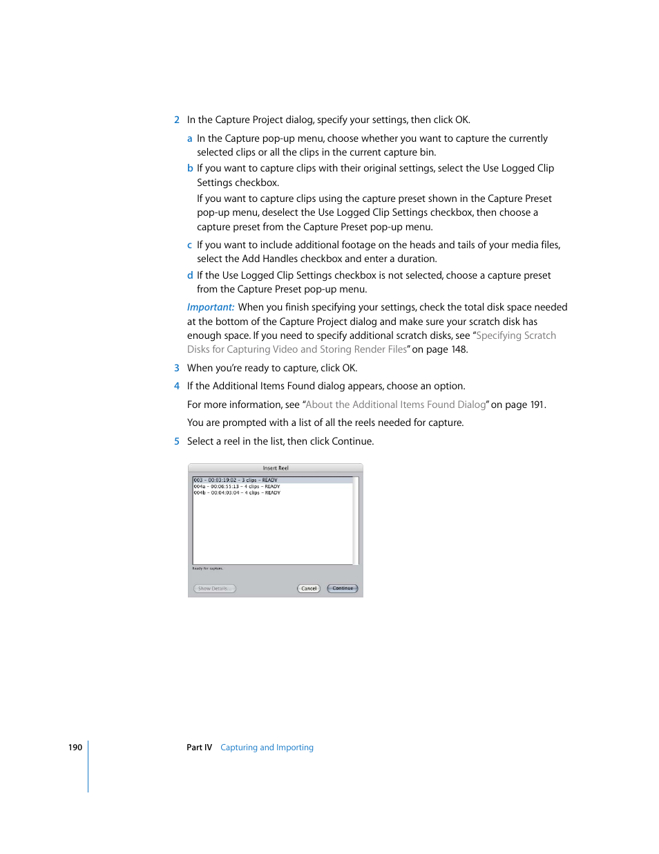 Apple Final Cut Express HD User Manual | Page 190 / 1153