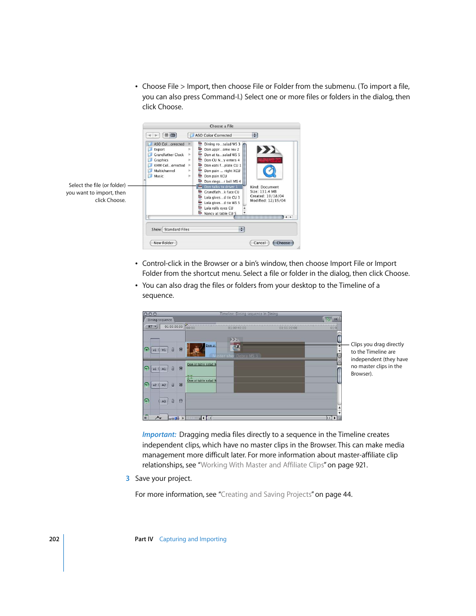 Apple Final Cut Express HD User Manual | Page 202 / 1153