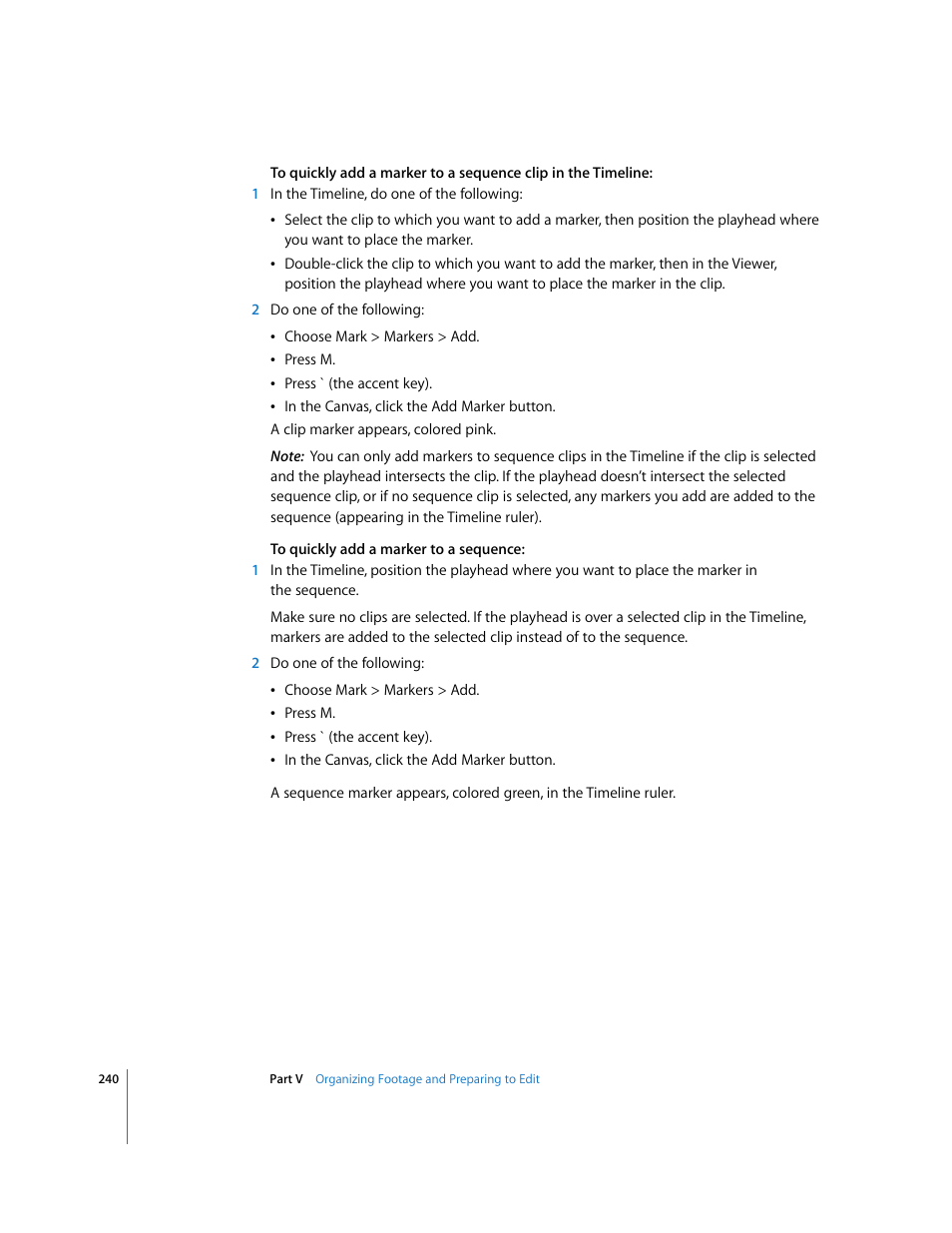 Apple Final Cut Express HD User Manual | Page 240 / 1153