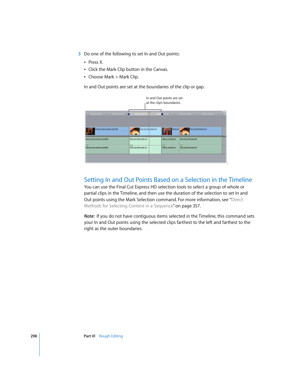 Apple Final Cut Express HD User Manual | Page 298 / 1153