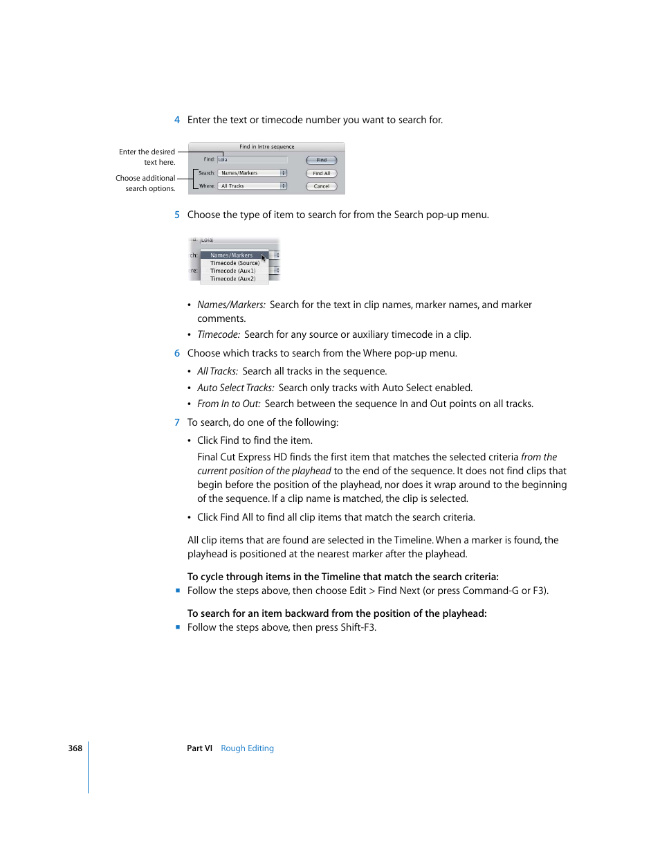 Apple Final Cut Express HD User Manual | Page 368 / 1153