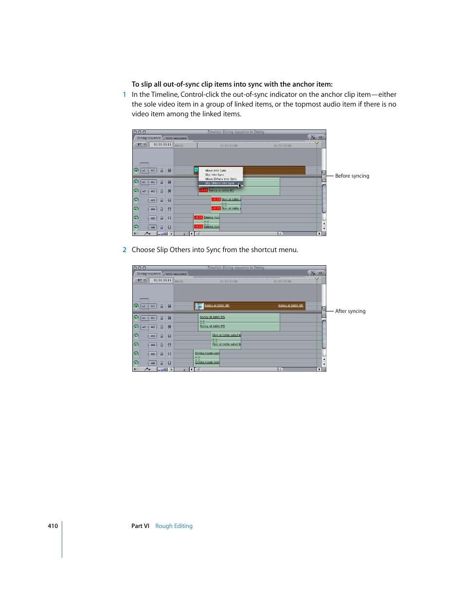 Apple Final Cut Express HD User Manual | Page 410 / 1153
