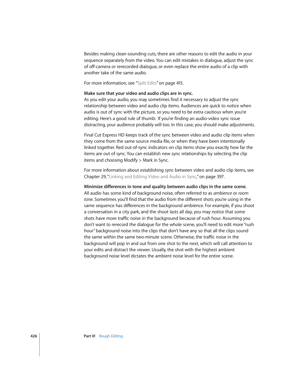 Apple Final Cut Express HD User Manual | Page 426 / 1153
