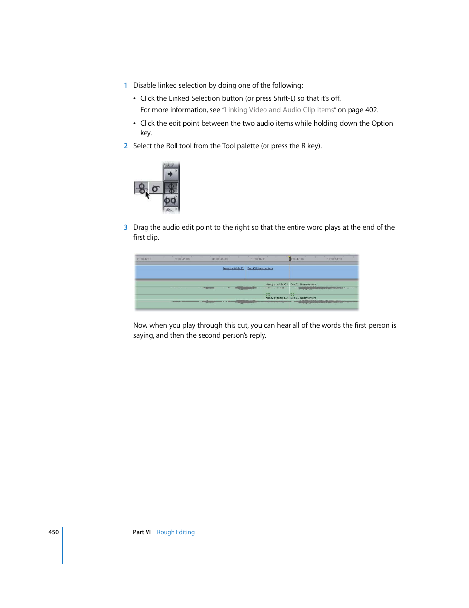 Apple Final Cut Express HD User Manual | Page 450 / 1153