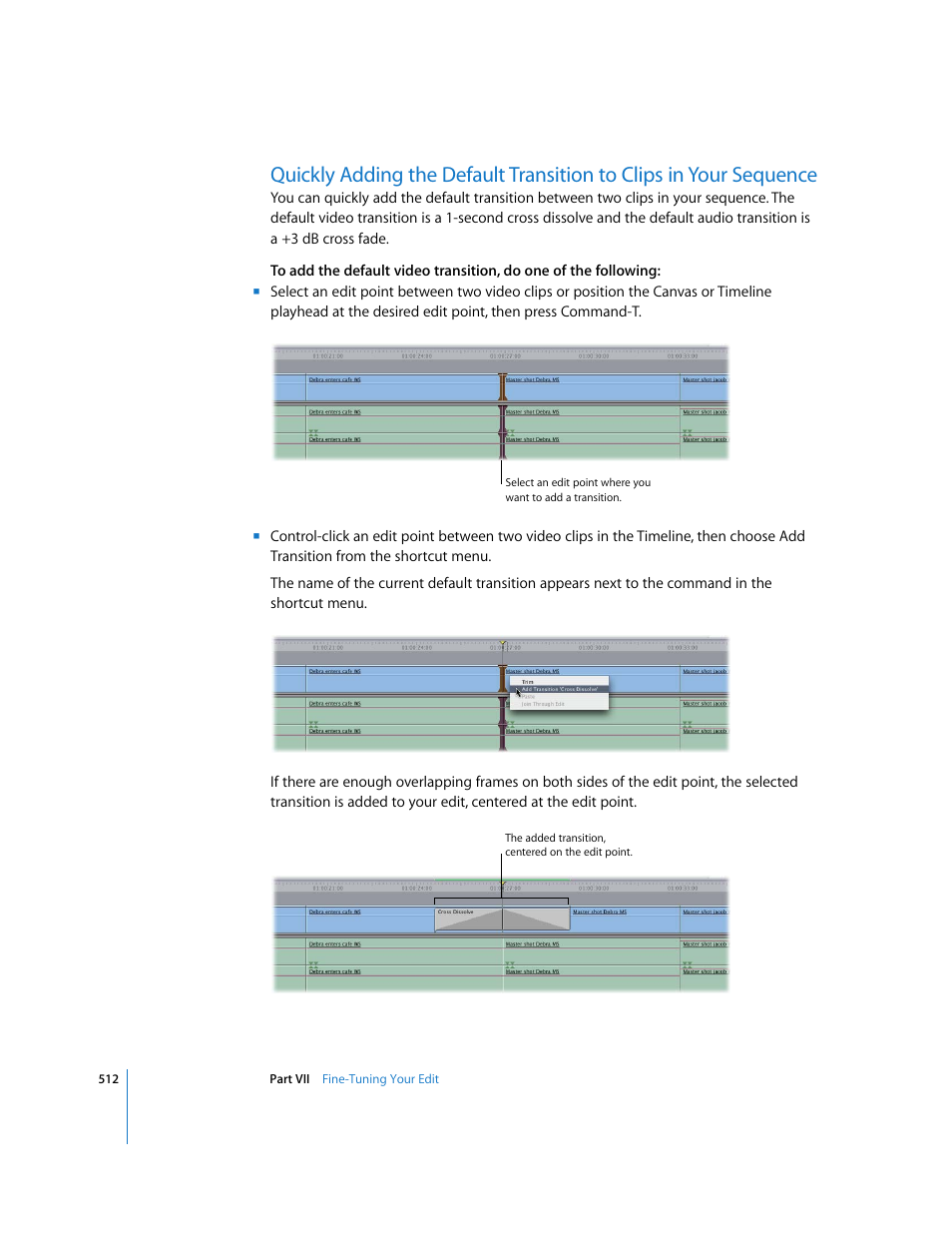 Apple Final Cut Express HD User Manual | Page 512 / 1153