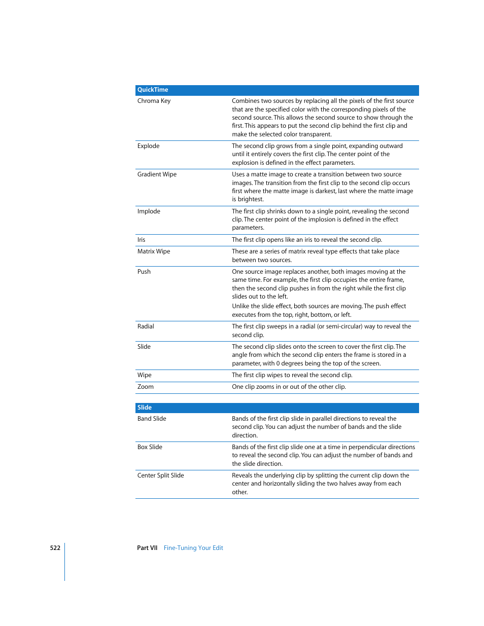 Apple Final Cut Express HD User Manual | Page 522 / 1153