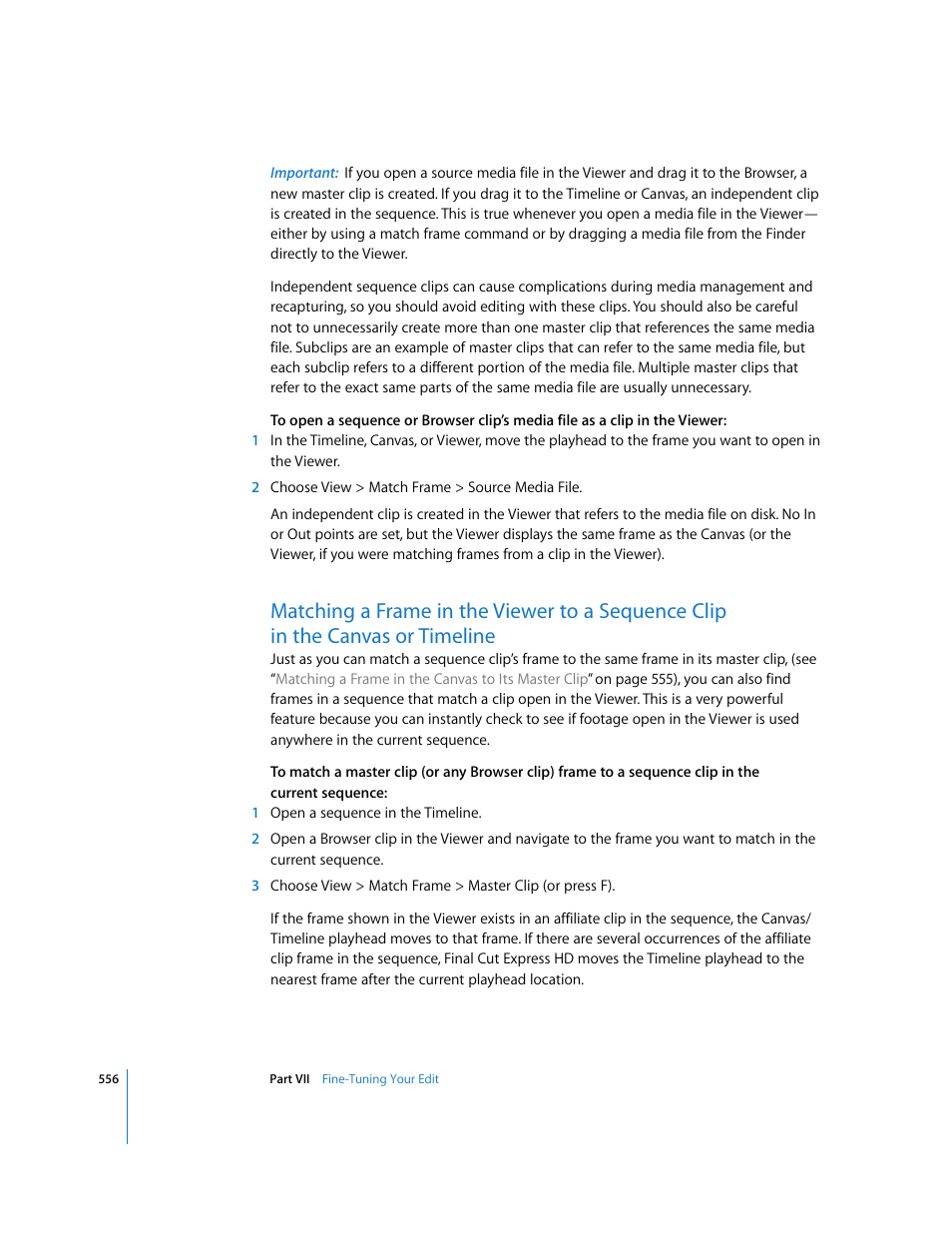 Apple Final Cut Express HD User Manual | Page 556 / 1153