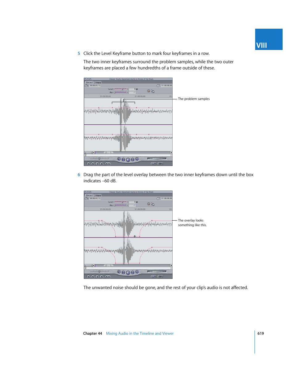 Viii | Apple Final Cut Express HD User Manual | Page 619 / 1153