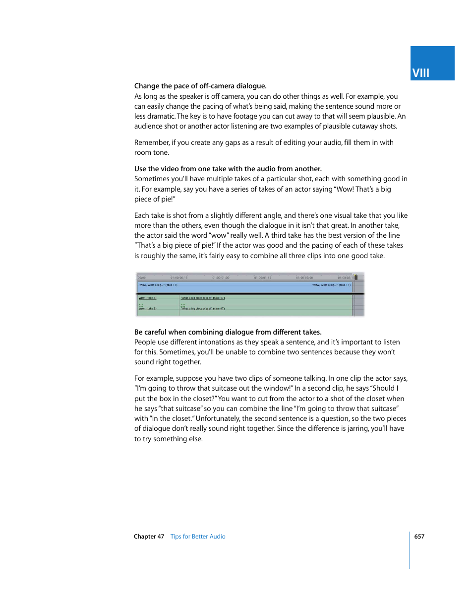 Viii | Apple Final Cut Express HD User Manual | Page 657 / 1153