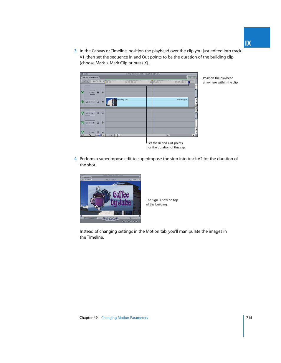 Apple Final Cut Express HD User Manual | Page 715 / 1153