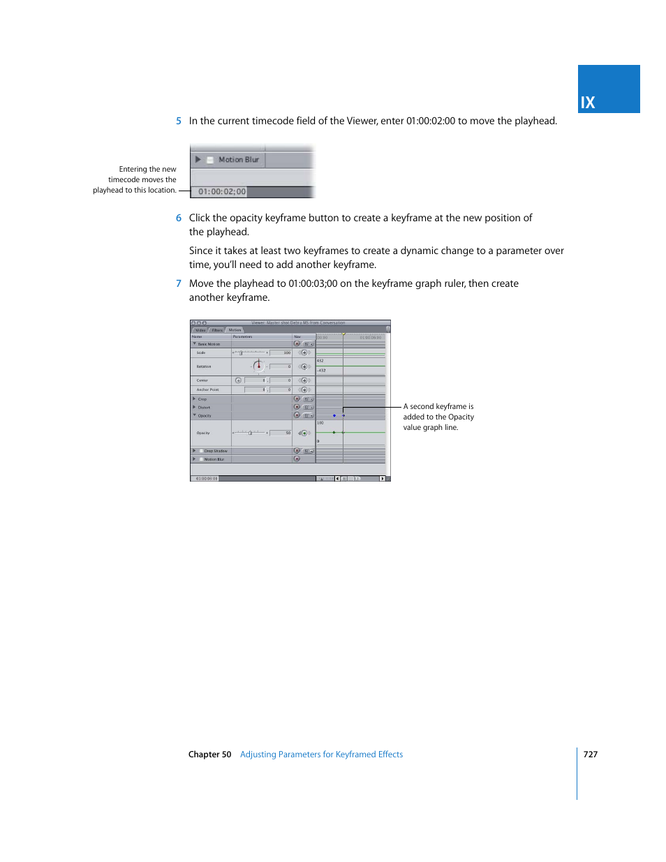 Apple Final Cut Express HD User Manual | Page 727 / 1153