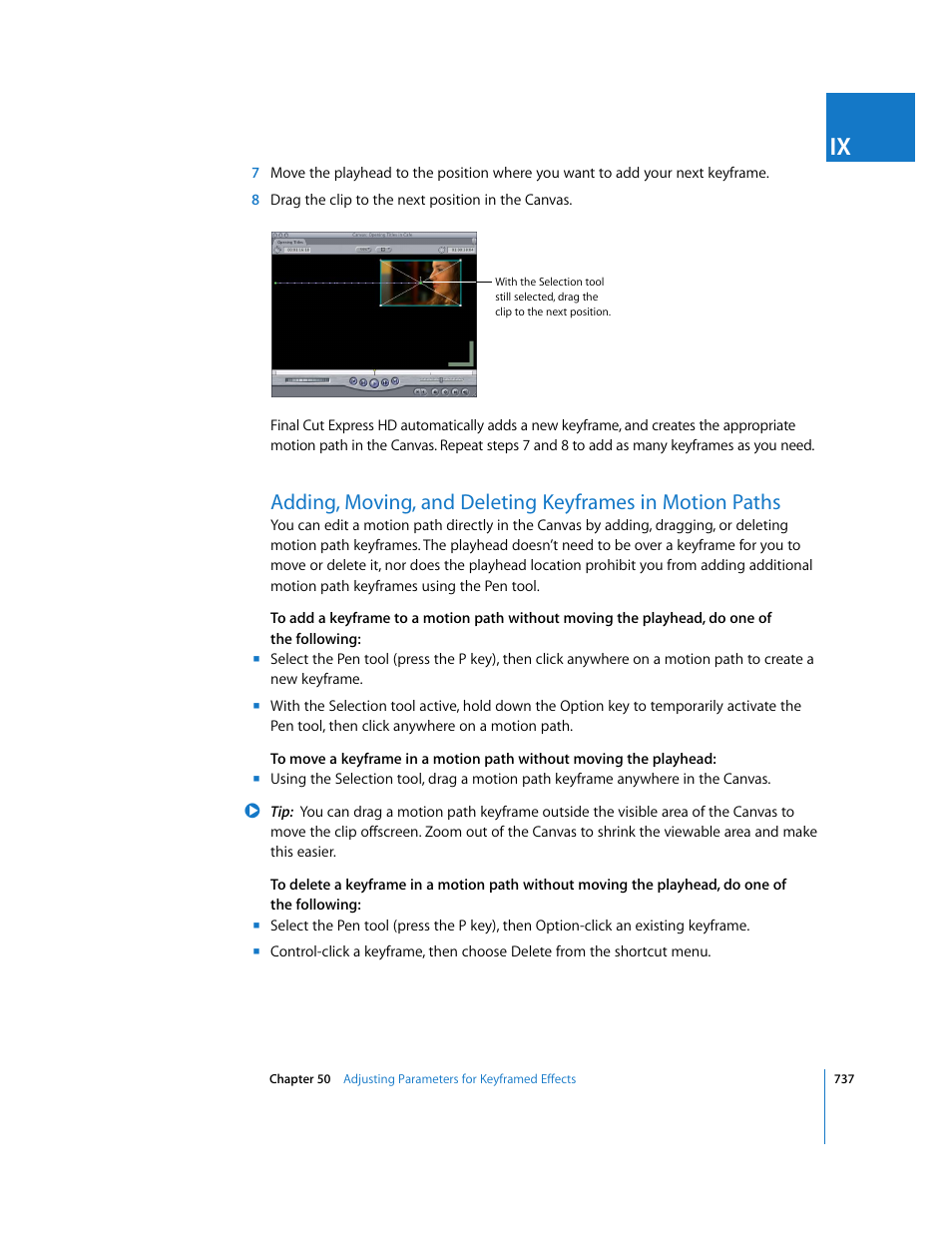 Apple Final Cut Express HD User Manual | Page 737 / 1153