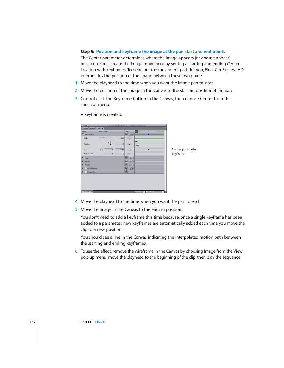 Apple Final Cut Express HD User Manual | Page 772 / 1153