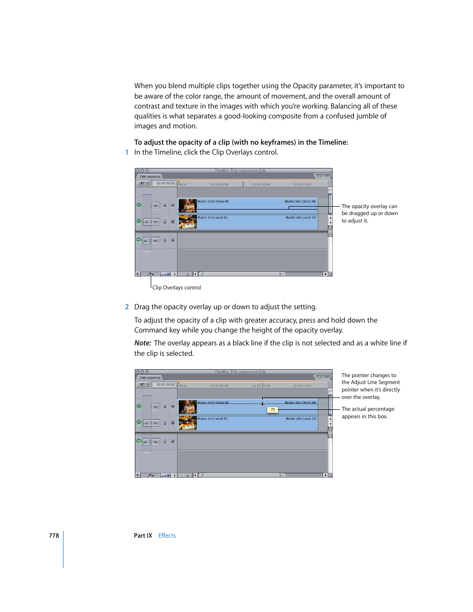 Apple Final Cut Express HD User Manual | Page 778 / 1153