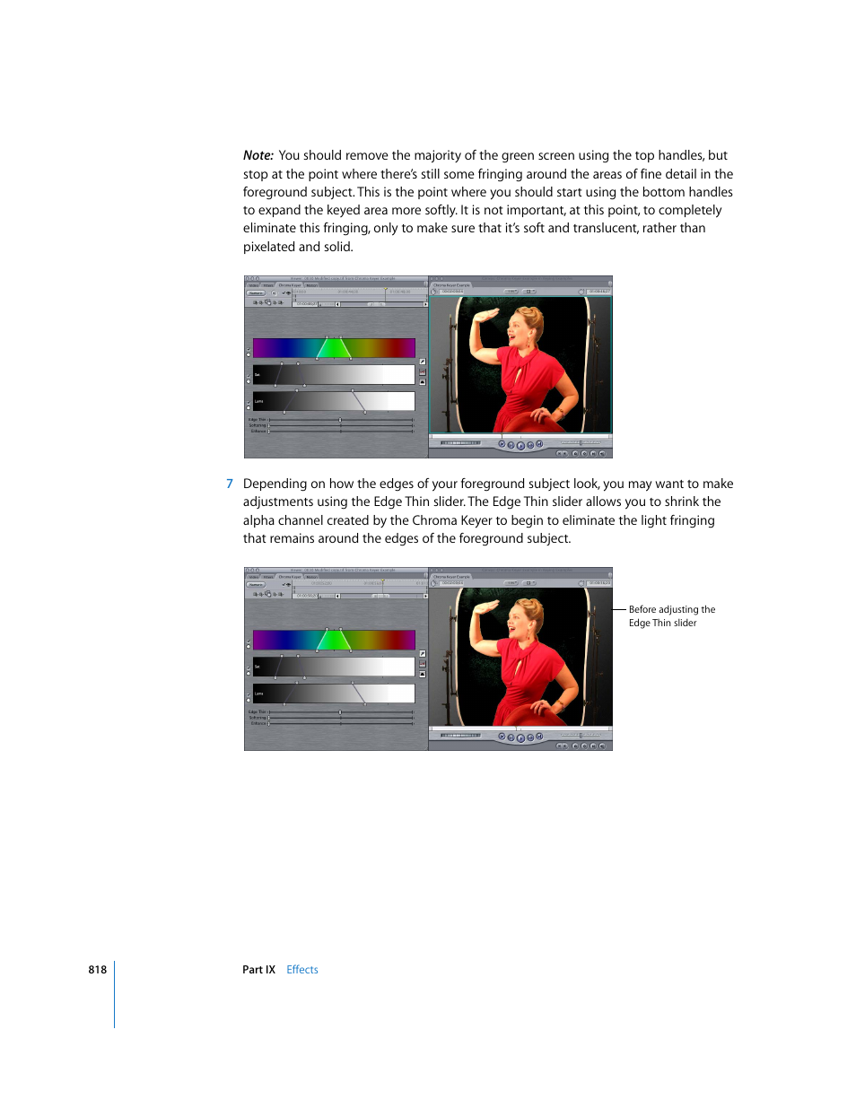 Apple Final Cut Express HD User Manual | Page 818 / 1153