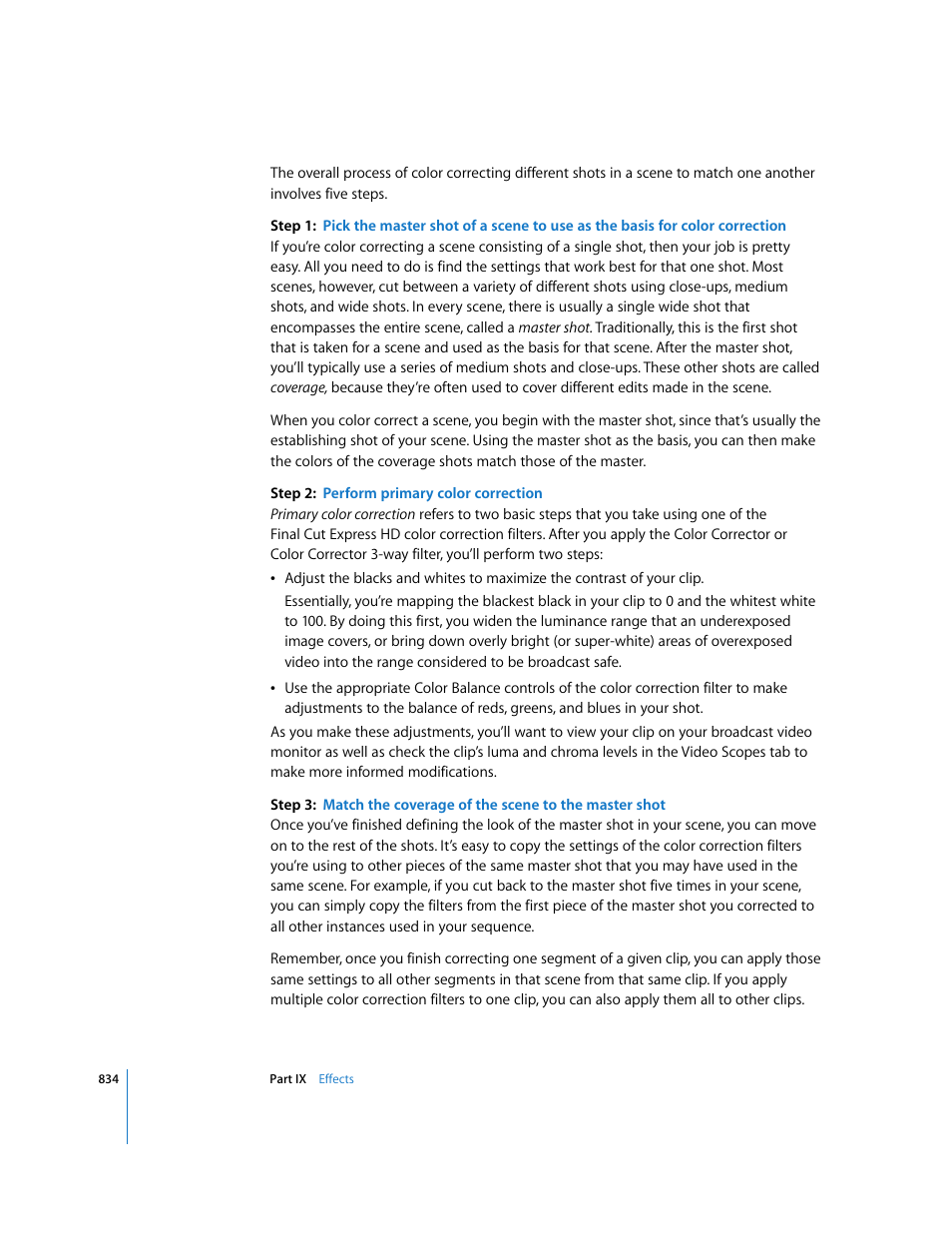 Apple Final Cut Express HD User Manual | Page 834 / 1153