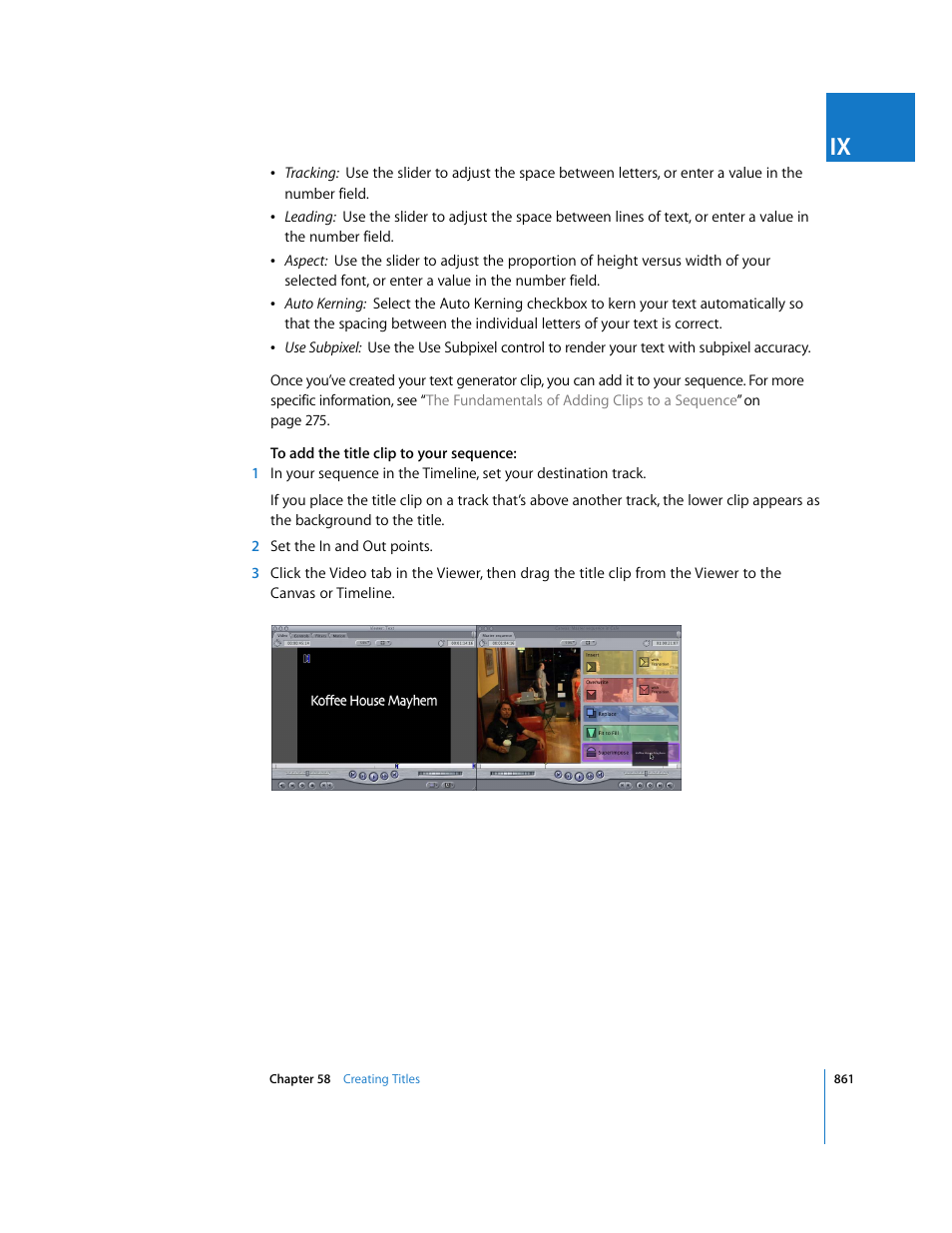Apple Final Cut Express HD User Manual | Page 861 / 1153
