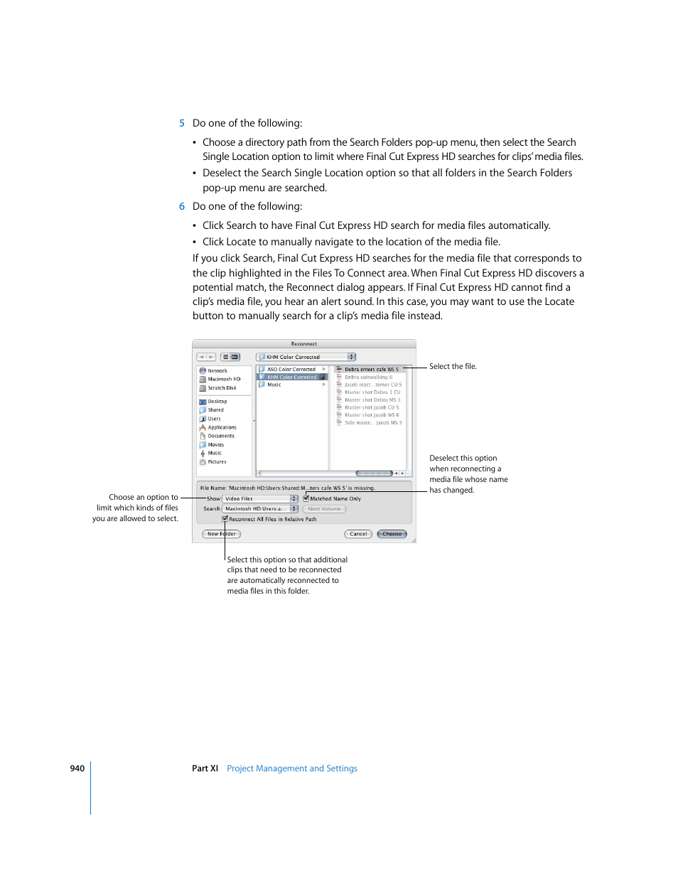 Apple Final Cut Express HD User Manual | Page 940 / 1153