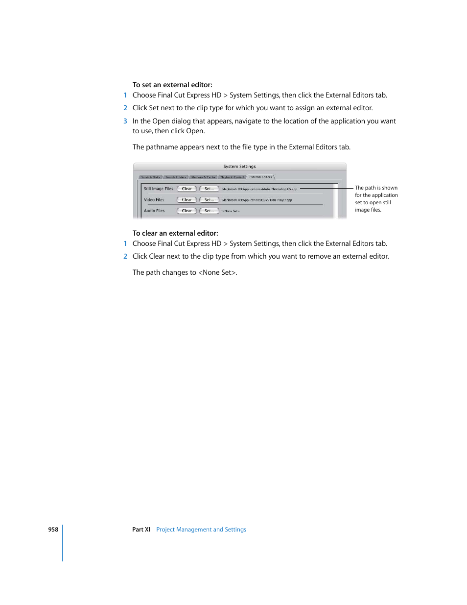 Apple Final Cut Express HD User Manual | Page 958 / 1153
