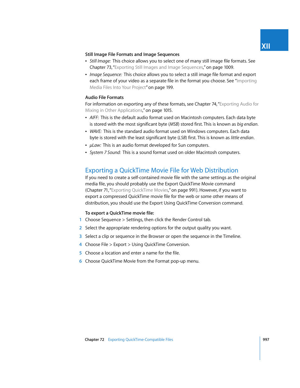 P. 997) | Apple Final Cut Express HD User Manual | Page 997 / 1153