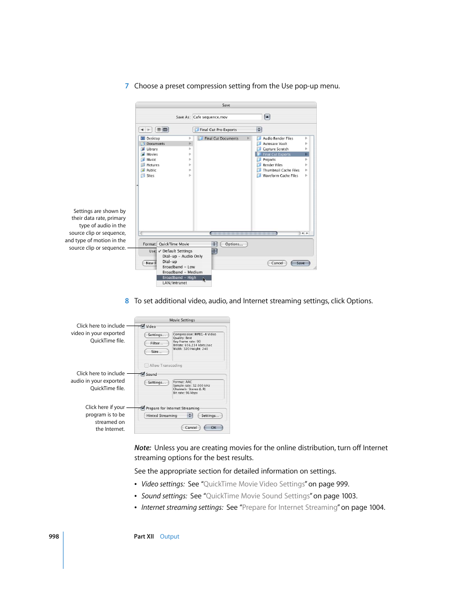 Apple Final Cut Express HD User Manual | Page 998 / 1153