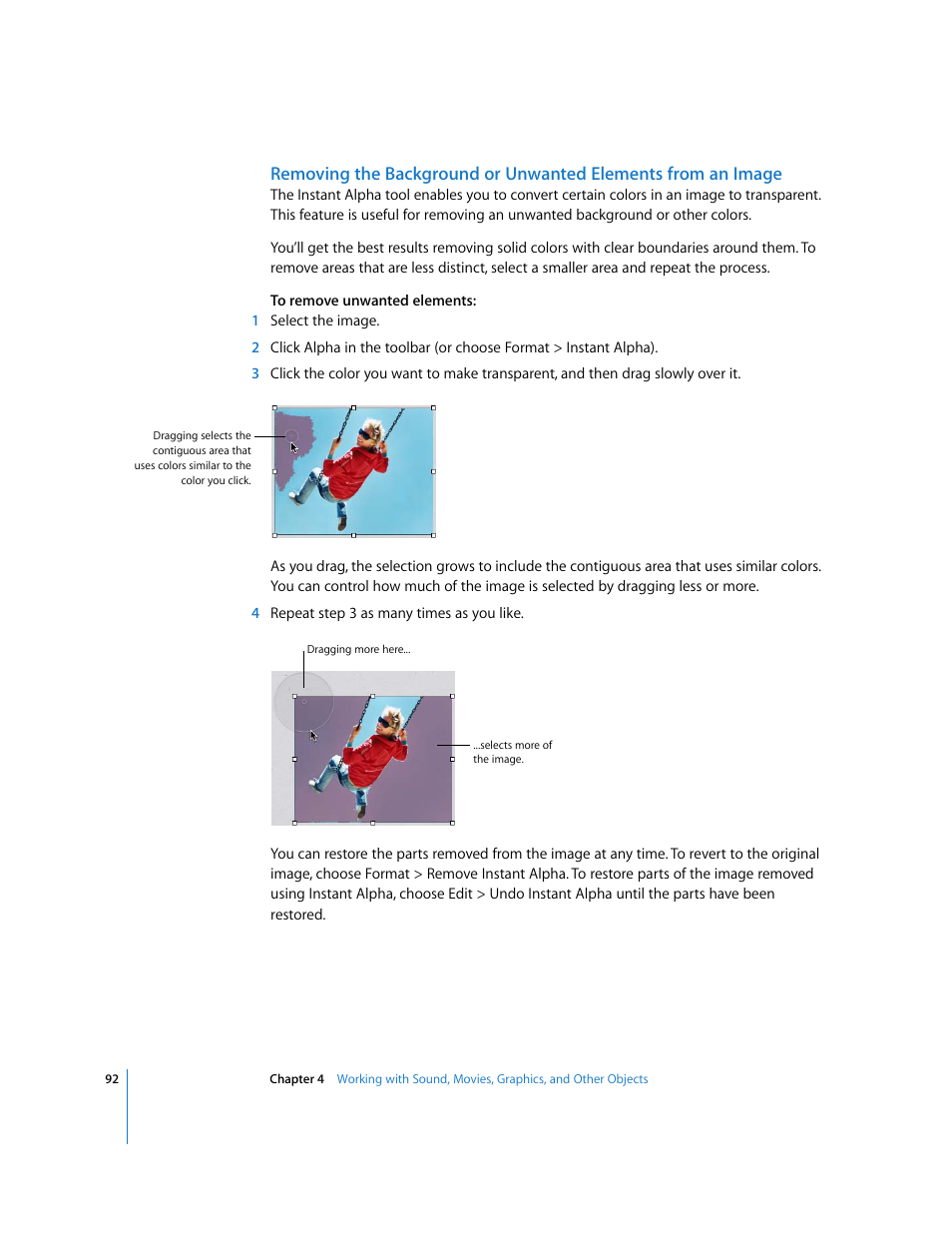 Apple Keynote '08 User Manual | Page 92 / 204