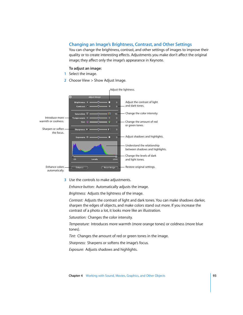 Apple Keynote '08 User Manual | Page 93 / 204
