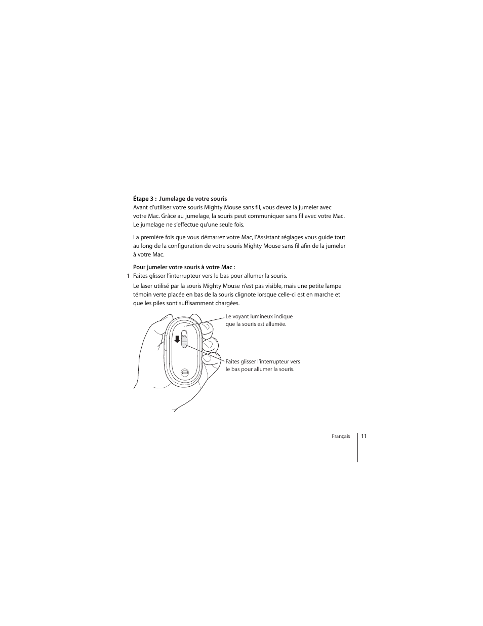 Apple Mighty Mouse (wireless) User Manual | Page 11 / 101