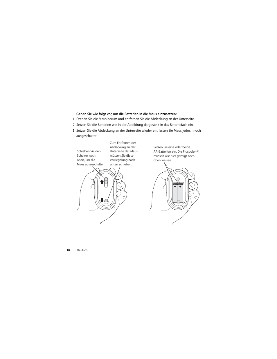 Apple Mighty Mouse (wireless) User Manual | Page 18 / 101
