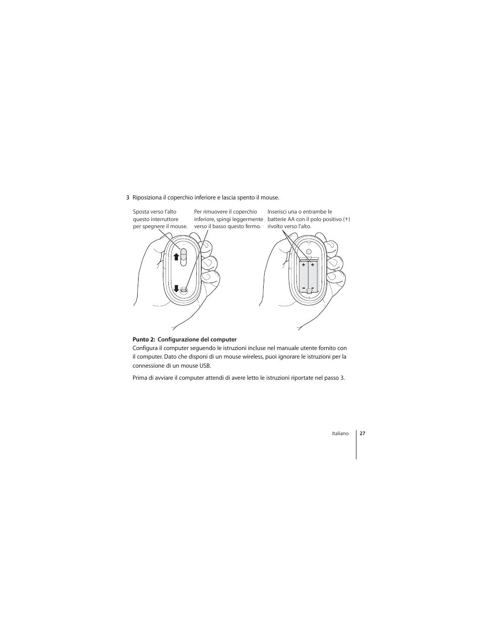 Apple Mighty Mouse (wireless) User Manual | Page 27 / 101