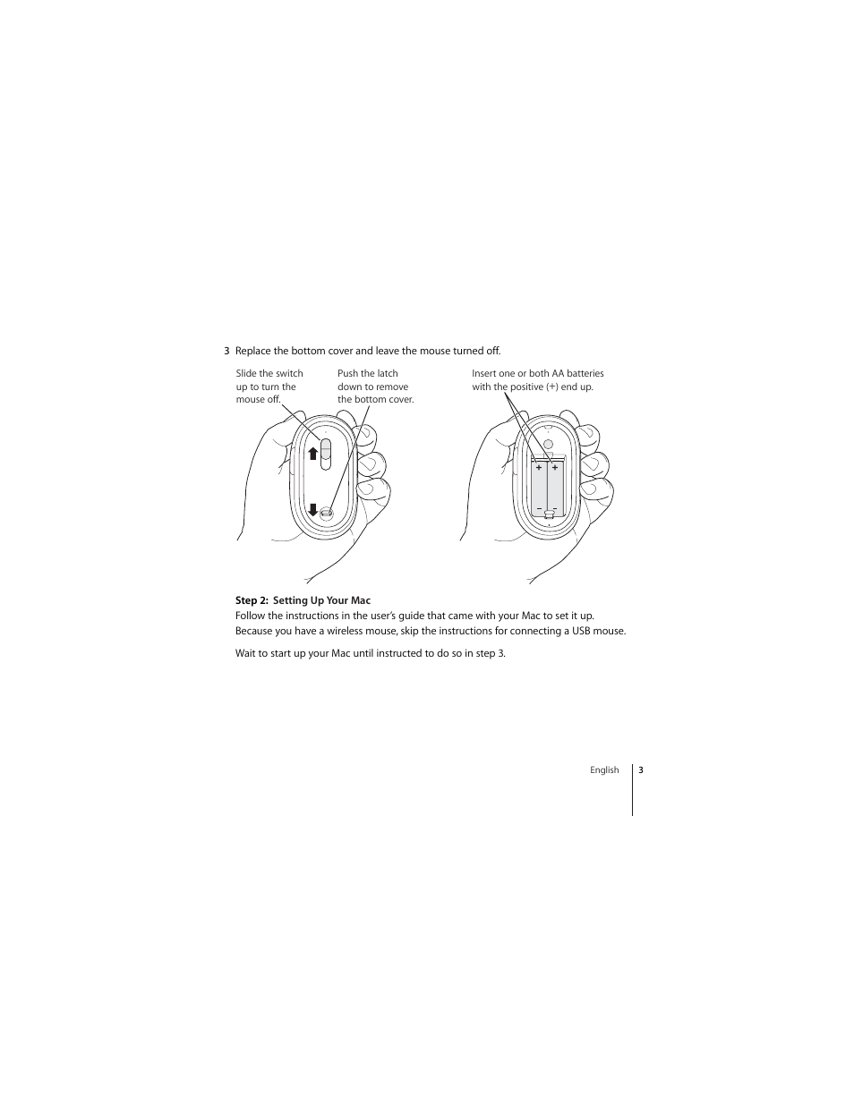 Apple Mighty Mouse (wireless) User Manual | Page 3 / 101