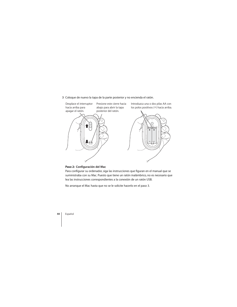 Apple Mighty Mouse (wireless) User Manual | Page 44 / 101