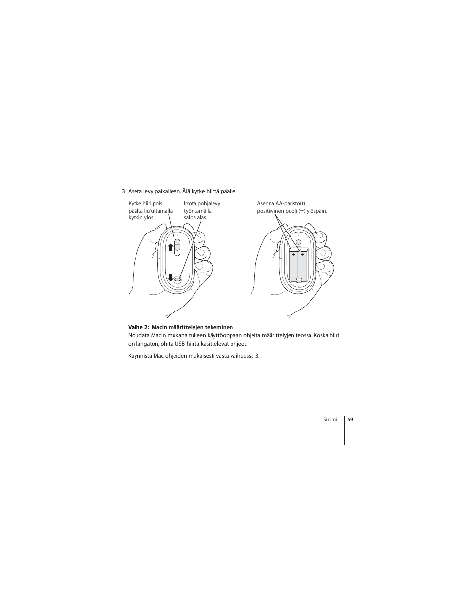 Apple Mighty Mouse (wireless) User Manual | Page 59 / 101